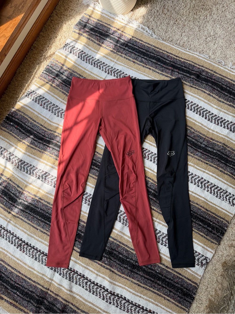 Pair of Fox Leggings Performance Activewear